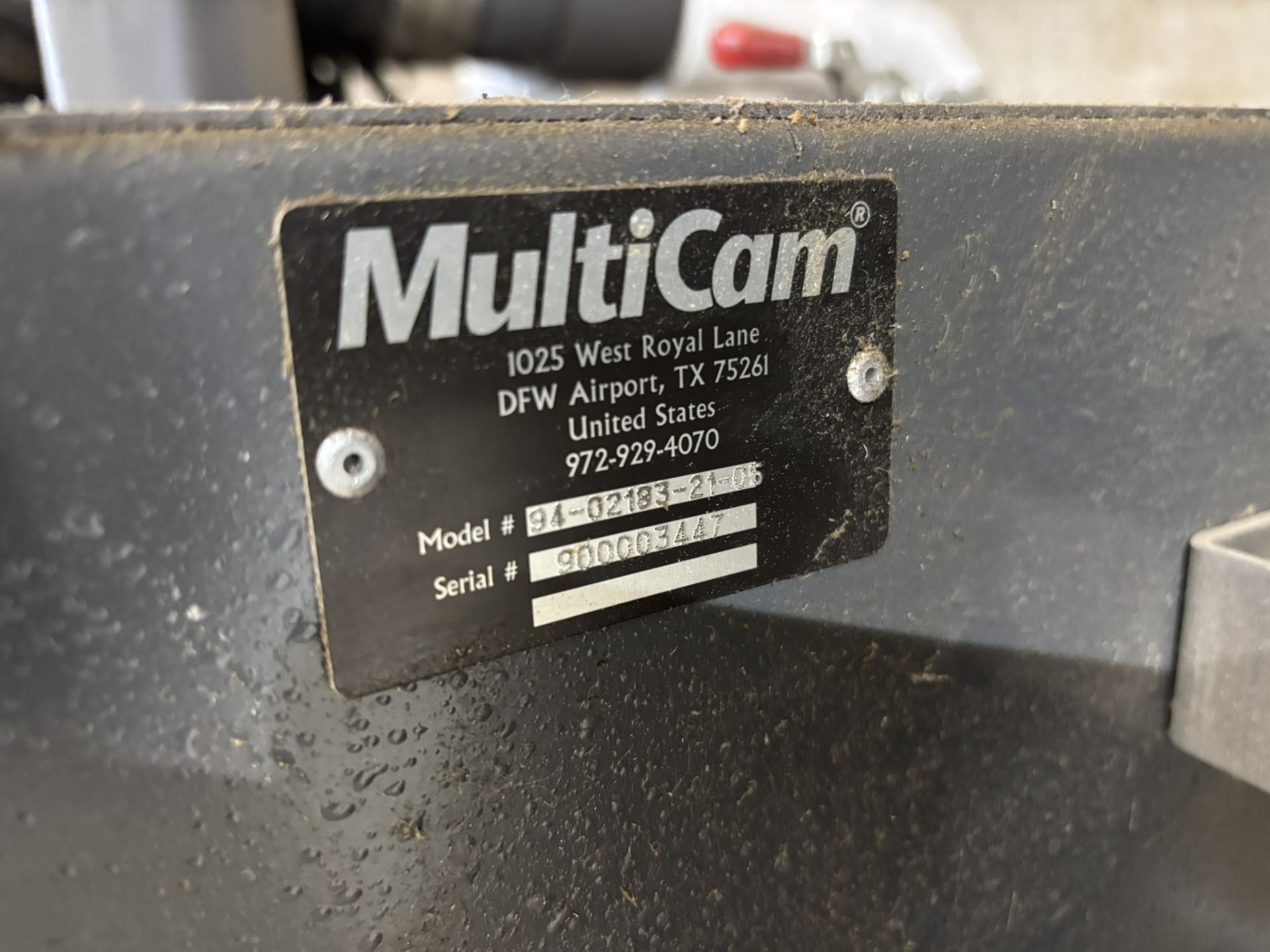 Multi Cam 3000 Series CNC Router 7 x 12' Bed, S/N 3-305-R-PF05464 - operating condition unknown - Image 6 of 6