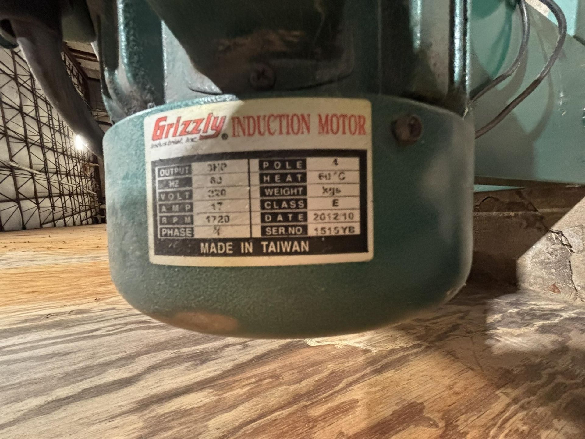 Grizzly Industrial G5394 Stroke Sander 3HP, 18" Table Travel, 24" Vertical Table Travel - Image 4 of 4