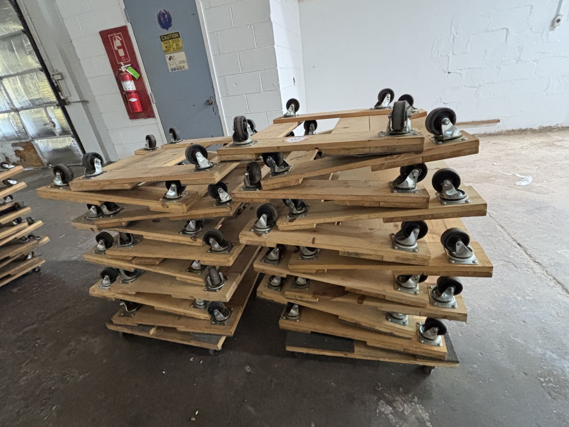 Approximately (20) 4-Wheel Dollys (31" x 24.5)