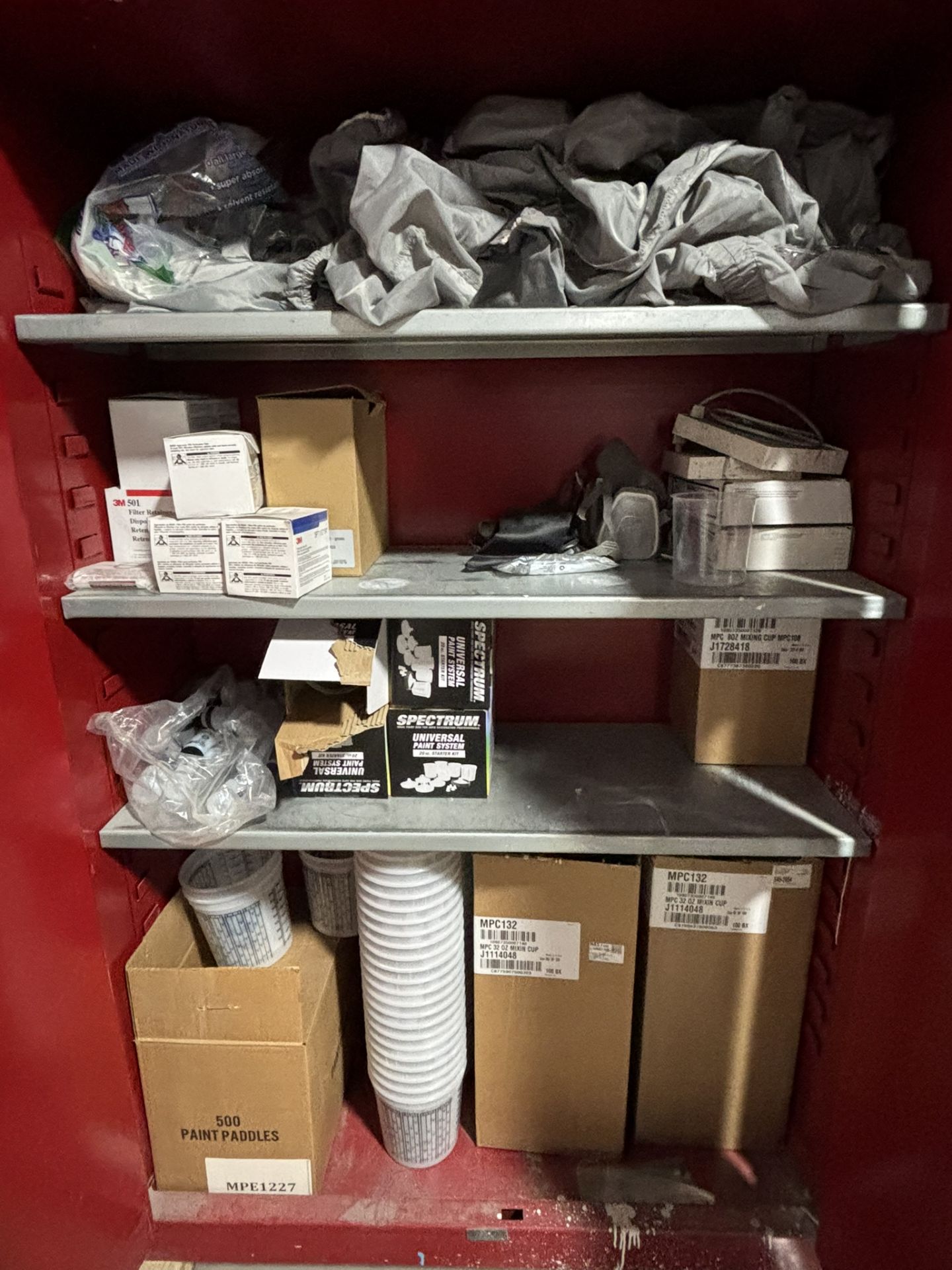 Global Industrial Locking Flammable Liquid Metal Storage Cabinet - 72 Gallon Capacity (44" W x 19" D - Image 2 of 2