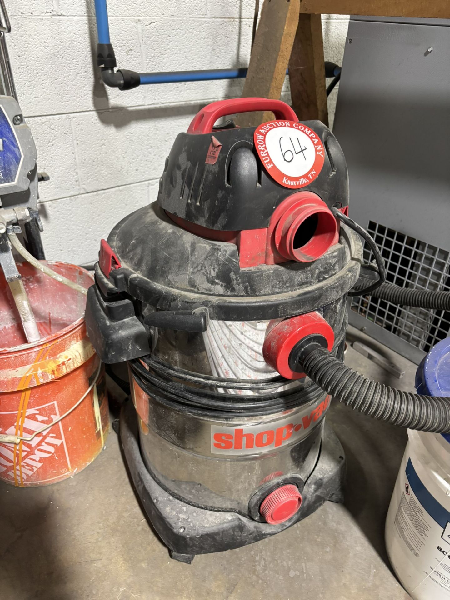 Airless Paint Sprayer & Shop Vac - Image 4 of 4