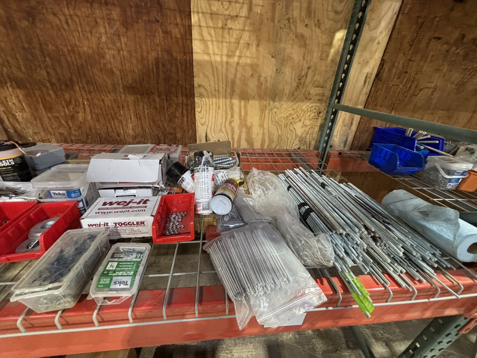 Large Quantity of Hardware, Screws, Bolts, Nuts, Washers, Wire, Lighting Components Conduit, etc. - Image 4 of 6