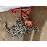 1 Set of Heavy Duty Ratchet Load Binders
