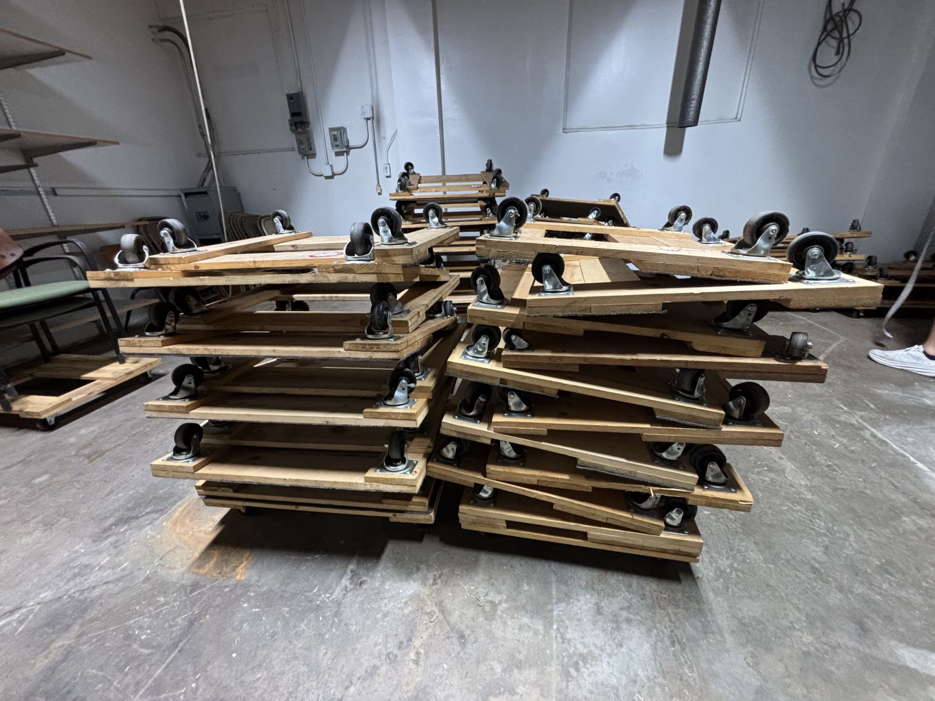 Approximately (20) 4-Wheel Dollys (31" x 24.5)