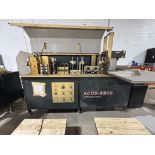 AccuBend Channel Letter Bend Model 410, S/N 0107-630-050L Mfg. 2019, includes spare parts