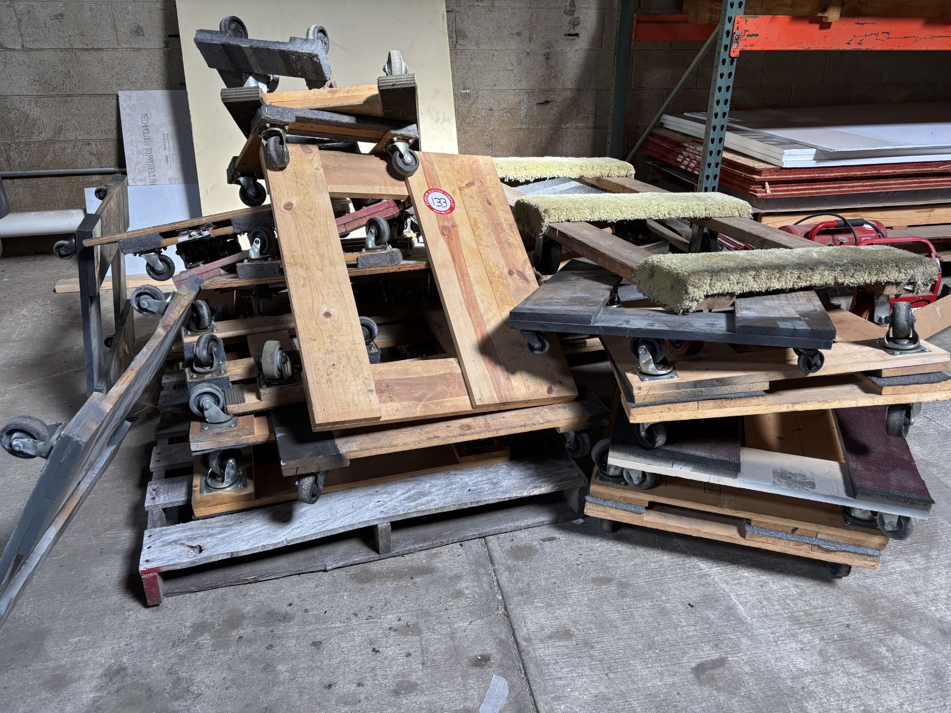 Collection of Heavy Duty Moving Dollys - Approx 20