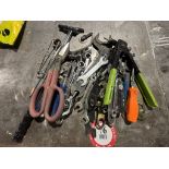 Assorted Tools - Screwdrivers, Wrenches, Scissors, Measuring Devices, etc.