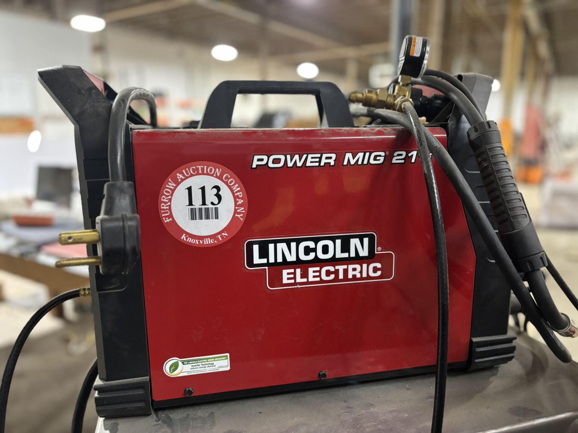 Lincoln Electric Hypertherm Power MIG 211i MIG Welder - Image 5 of 5