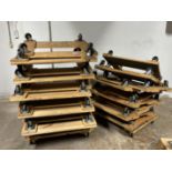 Approximately (20) 4-Wheel Dollys (31" x 24.5)