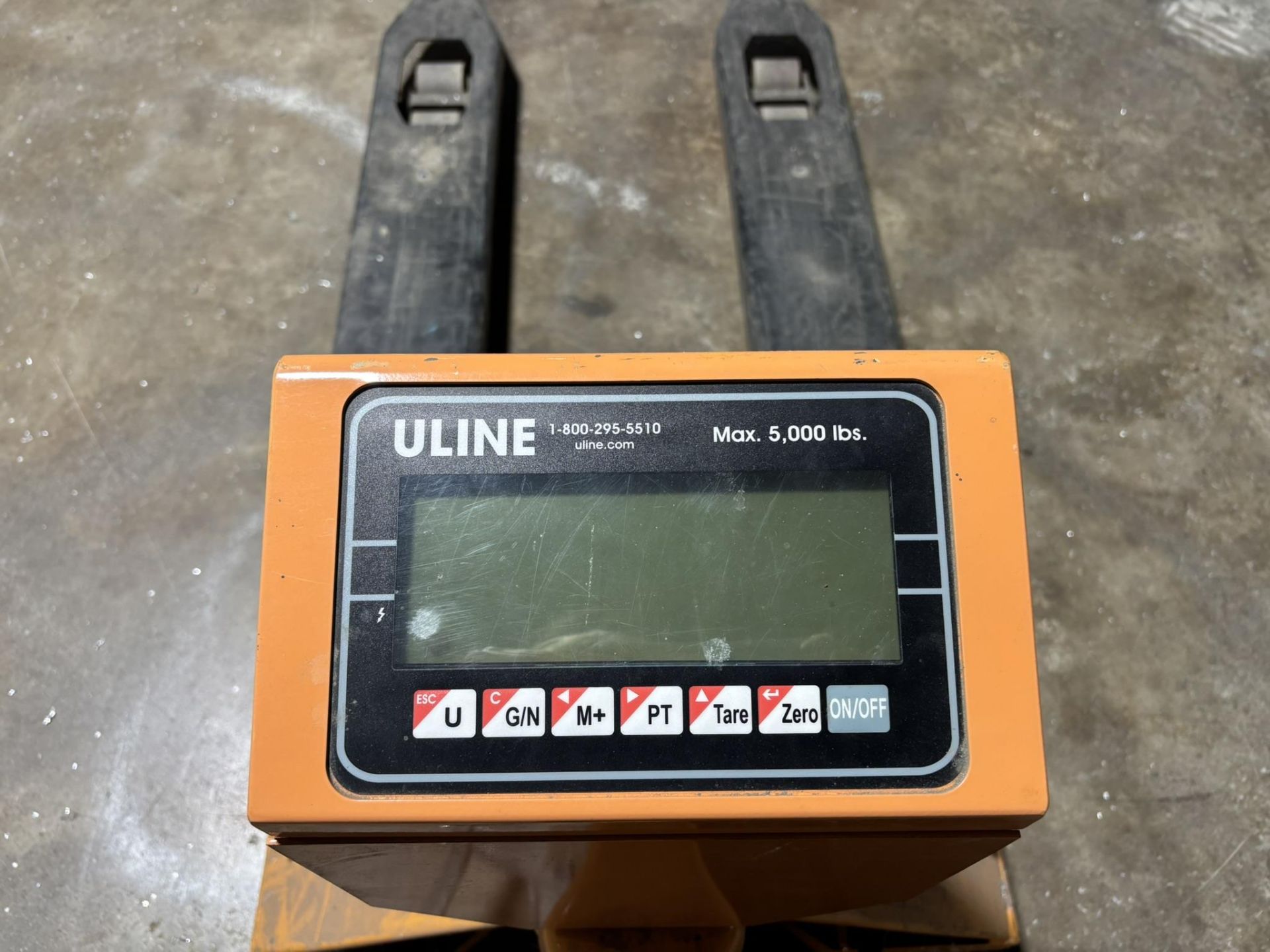 ULINE Pallet Jack with Scale System (Max 5000 lbs.) - Image 3 of 4