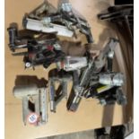 Assortment of Pneumatic Nailers (Approx 10)