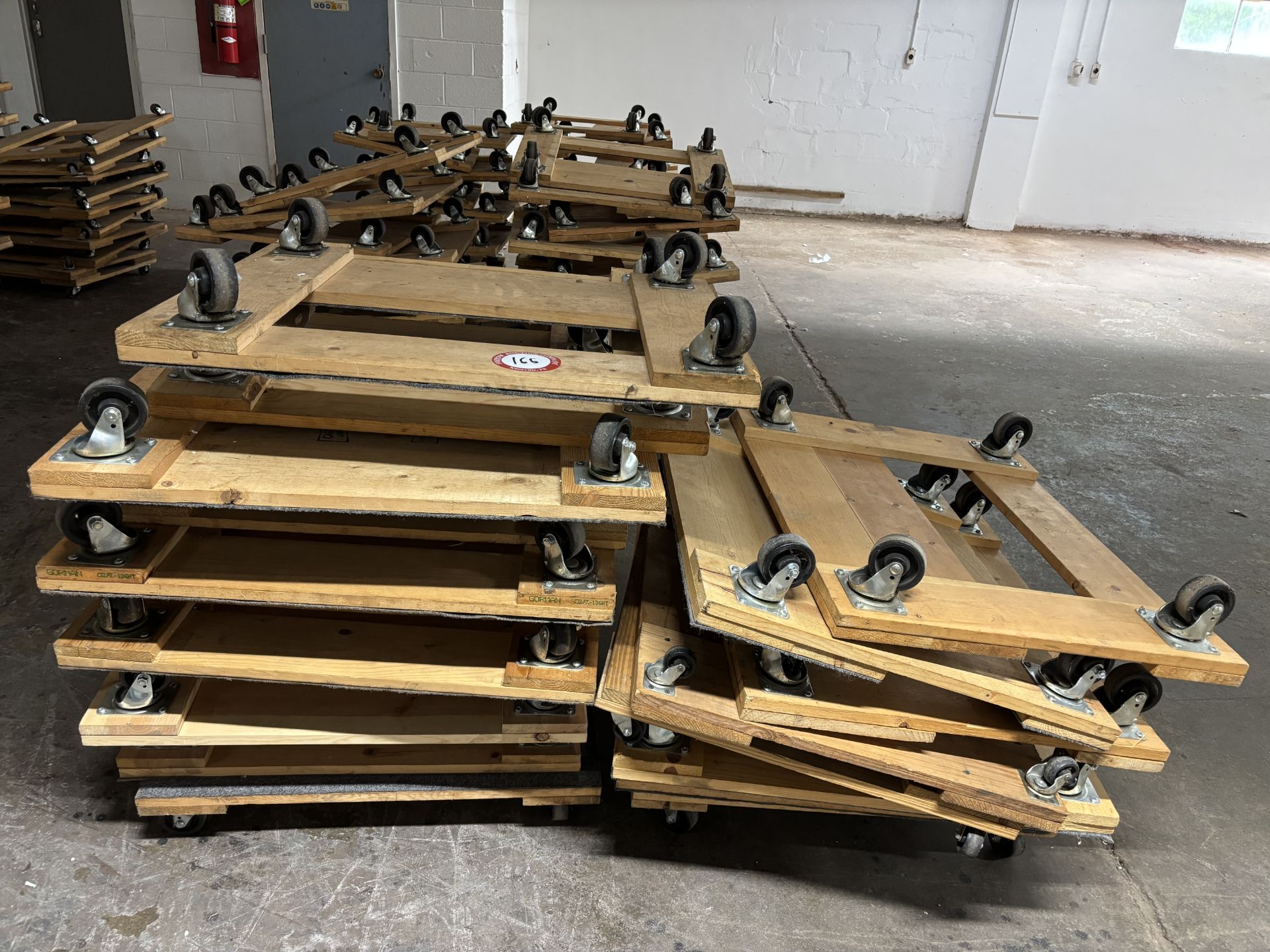 Approximately (20) 4-Wheel Dollys (31" x 24.5)