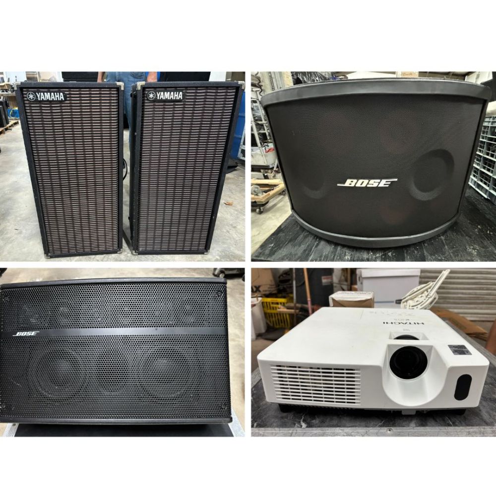 ONLINE ONLY AUCTION: Surplus Sound, Recording & Production Equipment in Maryville, TN