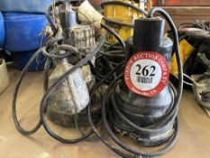 (5) Submersible Pumps - Various Capacities
