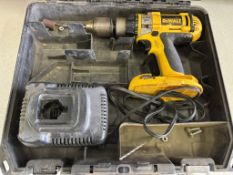 DEWALT Model DC988 Heavy Duty Cordless Drill with Case, includes charger, no battery