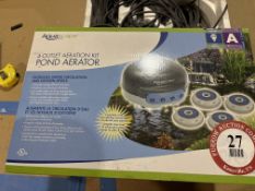 (2) Aquascape 4-Outlet Pond Aerator