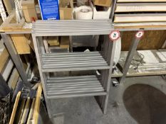 (8) Sections of Custom Fabricated Cable/Bench Legs, 26inWx39inH