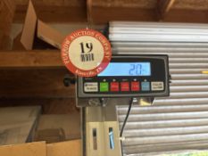 Prime Scales Model PS-IN202 Warehouse Scale, Includes Heavy Duty 4ftx4ft Steel Scale Platform