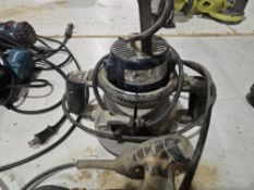 Warrior Corded Palm Sander + Chicago Electric 1.5HP Plunger Router, Bosch Corded Router