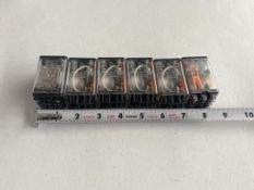 (6) MAGNECRAFT 788XCXRM4L-110D GENERAL PURPOSE RELAYS