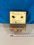 BASLER ELECTRIC HIGHLAND SOLID STATE REVERSE POWER RELAY, MODEL PRP360, NO 90-31000-00, S/N 2240