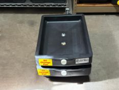 (2) OIL CHANGE PANS, 9 QT.