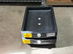 (2) OIL CHANGE PANS, 9 QT.