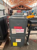 GOODMAN GAS FURNACE, MODEL GMH950703BXAF HIGH/MAX 96,000 BTU/HR, MEASURES APPROX. 28"D X 17-3/4"W X