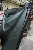 FOLDING 9'W x 5' H WELDING SHIELD