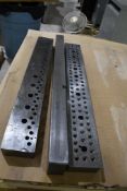 (3) FRYER PLATE RISERS, 30" x 4"