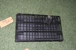 EXTRA SMALL FOLDING DOG CRATE, APPROX. 20" X 12"