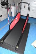 (2024) DOG PACER DOG TREADMILL, MODEL LF3.1, S/N 2403003134, 7 AMP, FOLDING DECK, DOG BLINDERS,