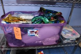DECORATING & CRAFT SUPPLIES, 2 BINS