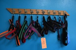 (11) ASSORTED USED DOG HARNESSES