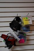 MISC. DOG GEAR; SMALL HARNESS, LEASH, ETC.