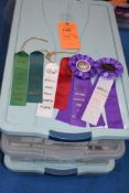 CPE RIBBON: 2-GREEN, 1-WHITE, 1-RED, 2-PURPLE, 3 BINS