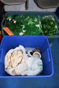 (2) BINS OF ST. PATRICKS DAY DECORATIONS