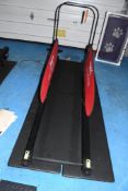 (2021) DOG PACER DOG TREADMILL, MODEL LF3.1, S/N 2105006166, 7 AMP, FOLDING DECK, DOG BLINDERS,