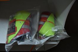 (2) DOG LIFE JACKETS - SIZE MEDIUM
