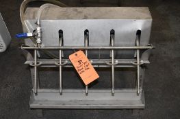 STAINLESS STEEL MANUAL 5 SPOUT BOTTLE FILLER