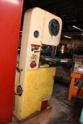 DOALL 16" VERTICAL BAND SAW, MODEL ML, S/N 459082, VARIABLE SPEED, TILTING TABLE,
