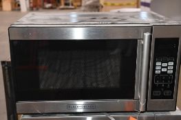 (2019) BLACK & DECKER SMALL MICROWAVE, MODEL EM720CPN-PMB