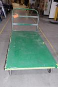 PLATFORM TRUCK ON 4 CASTERS, 3' X 6'