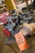 MILWAUKEE ELECTRIC CORDED ROUTER W/4 DEWALT ROUTER BASES & ADAPTERS