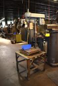 WALKER TURNER DRILL PRESS WITH STAND, MODEL 1200, S/N: 12-3905, 1/2 H.P., SINGLE PHASE