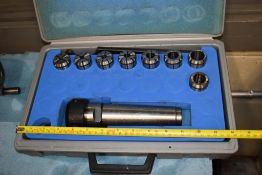 SPRING COLLET CHUCK SET NO. 12 IN CASE