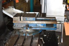 KURT 6" ANG-LOCK MACHINE VISE MODEL D688 WITH SWIVEL BASE, MODEL 187478