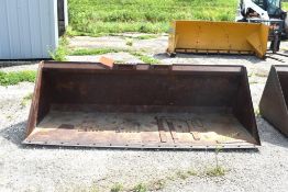 BOBCAT SKID LOADER, 89" SNOW BUCKET, MILD STEEL CONSTRUCTION