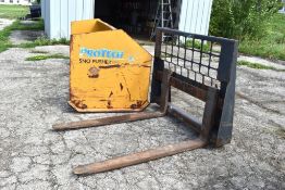 SKIDSTEER FORK ATTACHMENT, APPROX. 48"