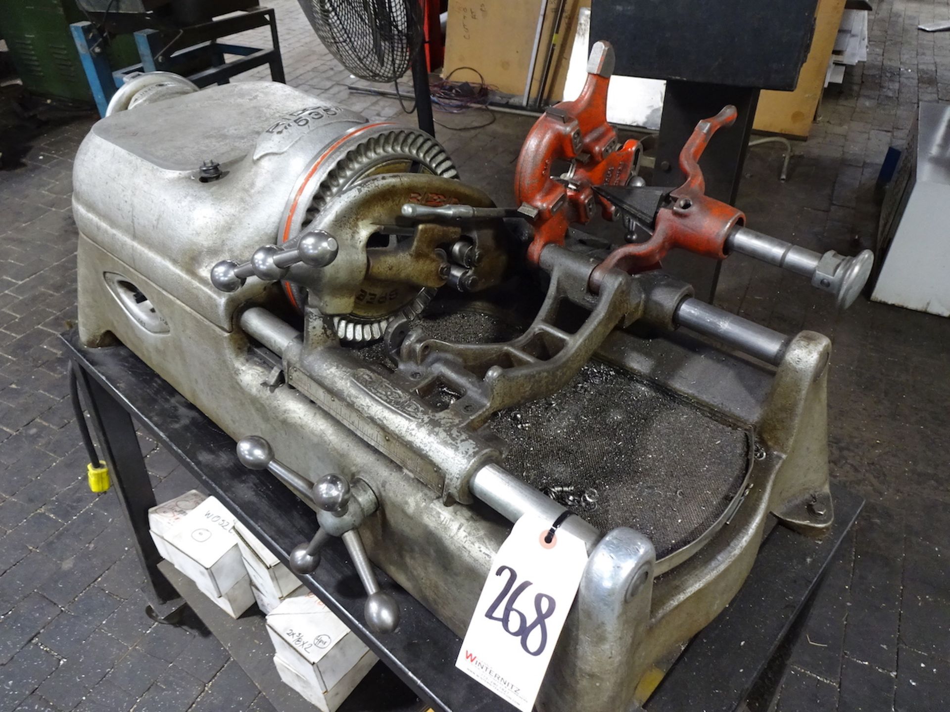 RIDGID MODEL 535 PIPE THREADER, S/N 313 030, 115 V